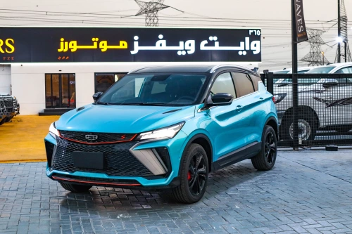 Gelly Coolray 1.5L Petrol 2025 Model Year Blue Color Exterior