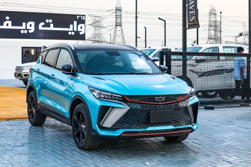 Gelly Coolray 1.5L Petrol 2025 Model Year Blue Color Exterior