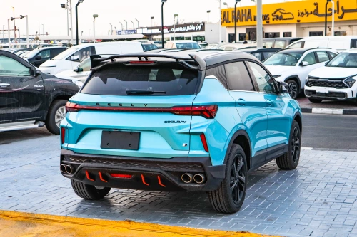 Gelly Coolray 1.5L Petrol 2025 Model Year Blue Color Exterior