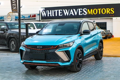 Gelly Coolray 1.5L Petrol 2025 Model Year Blue Color Exterior