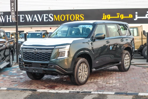 Nissan Petrol SE 3.5L Petrol 2025 Model Year Green Color Exterior 