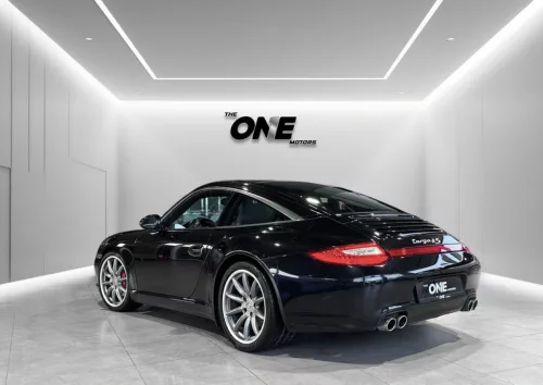 Porsche 911 Targa 4S 3.8L Petrol 2009 Model Year Black Color Exterior