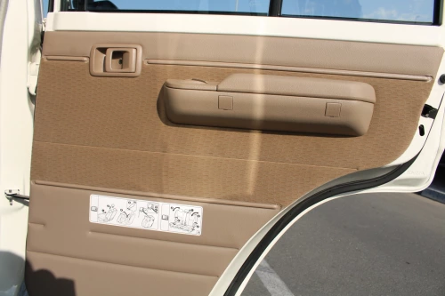 TOYOTA LAND CRUISER LC76 2024 MODEL YEAR 4.5L V8 DIESEL E GRADE MANUAL WHITE EXTERIOR