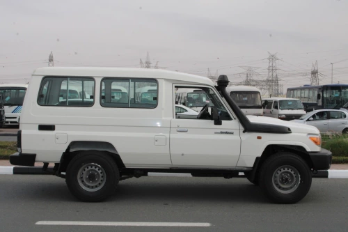 TOYOTA LANDCRUISER 78 2023 MODEL YEAR 4.5L V8 DIESEL 9 SEATER TROOP - ONLY CONGO