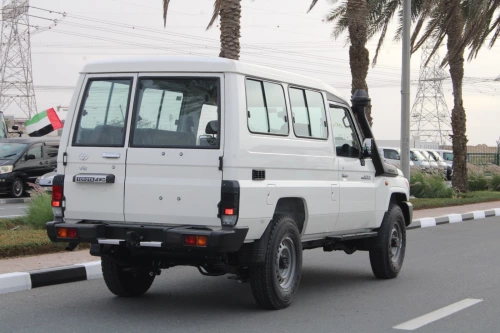 TOYOTA LANDCRUISER 78 2023 MODEL YEAR 4.5L V8 DIESEL 9 SEATER TROOP - ONLY CONGO