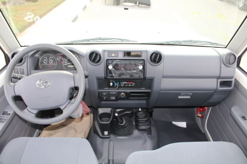 TOYOTA LANDCRUISER 78 2023 MODEL YEAR 4.5L V8 DIESEL 9 SEATER TROOP - ONLY CONGO
