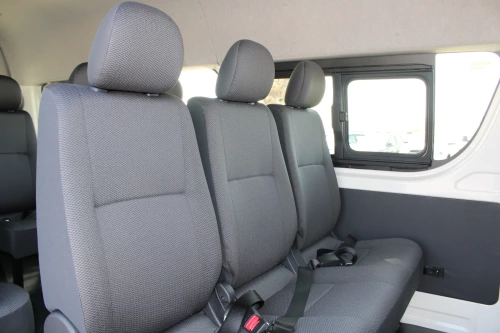 TOYOTA HIACE 2.7L PETROL 2024 MODEL YEAR 16 SEATER MINI BUS HIGH ROOF - ONLY NIGERIA