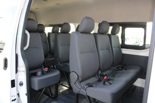 TOYOTA HIACE 2.7L PETROL 2024 MODEL YEAR 16 SEATER MINI BUS HIGH ROOF - ONLY NIGERIA