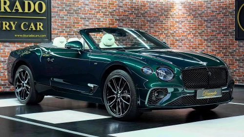 2023 Bentley Continental GTC Viridian Green Exterior