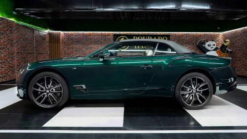2023 Bentley Continental GTC Viridian Green Exterior