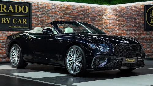 2023 Bentley Continental GTC Speed Onyx Black Exterior