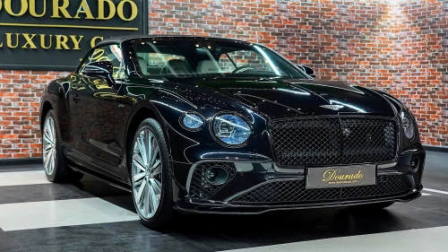 2023 Bentley Continental GTC Speed Onyx Black Exterior