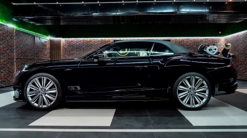 2023 Bentley Continental GTC Speed Onyx Black Exterior