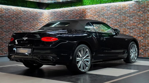 2023 Bentley Continental GTC Speed Onyx Black Exterior