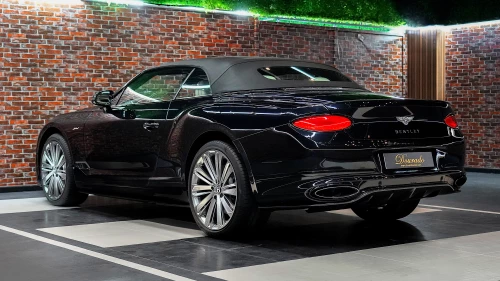 2023 Bentley Continental GTC Speed Onyx Black Exterior