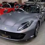 2022 Ferrari 812 GTS Grigio Silverstone Exterior - Thumbnail 2