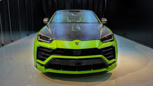 2021 Lamborghini Urus Capsule Novitec, Verde Mantis Green Exterior