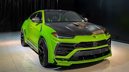 2021 Lamborghini Urus Capsule Novitec, Verde Mantis Green Exterior