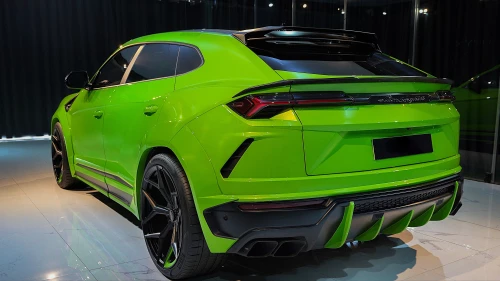 2021 Lamborghini Urus Capsule Novitec, Verde Mantis Green Exterior