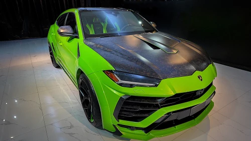 2021 Lamborghini Urus Capsule Novitec, Verde Mantis Green Exterior