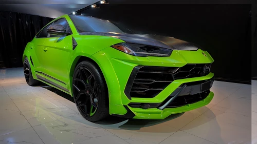 2021 Lamborghini Urus Capsule Novitec, Verde Mantis Green Exterior