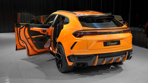 2023 Lamborghini Urus Novitec, Orange Arancio Borealis, Low Mileage
