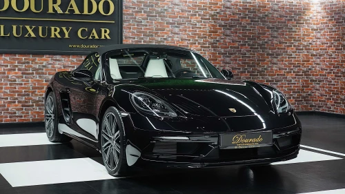 2023 Porsche 718 Boxster Jet Black Metallic Exterior