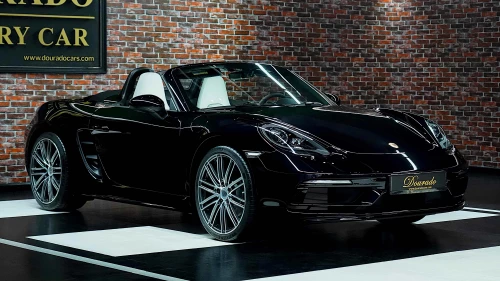 2023 Porsche 718 Boxster Jet Black Metallic Exterior