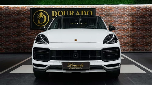 2023 Porsche Cayenne Turbo GT Coupe Chalk White Exterior