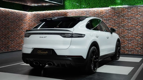 2023 Porsche Cayenne Turbo GT Coupe Chalk White Exterior