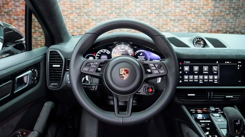 2023 Porsche Cayenne Turbo GT Coupe Chalk White Exterior