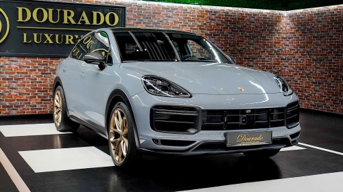 2023 Porsche Cayenne Turbo GT Coupe Arctic Grey Exterior