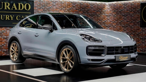2023 Porsche Cayenne Turbo GT Coupe Arctic Grey Exterior