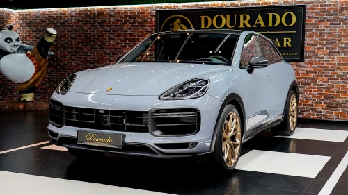 2023 Porsche Cayenne Turbo GT Coupe Arctic Grey Exterior