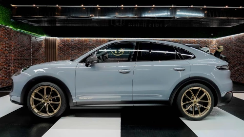 2023 Porsche Cayenne Turbo GT Coupe Arctic Grey Exterior