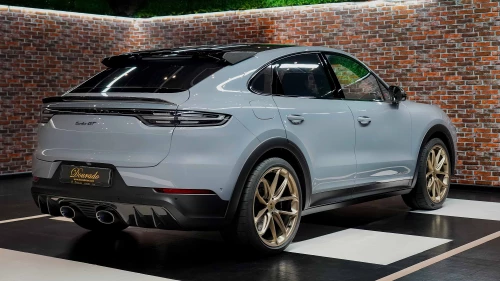 2023 Porsche Cayenne Turbo GT Coupe Arctic Grey Exterior