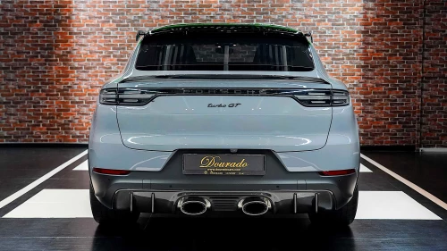 2023 Porsche Cayenne Turbo GT Coupe Arctic Grey Exterior