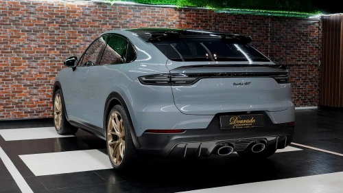 2023 Porsche Cayenne Turbo GT Coupe Arctic Grey Exterior