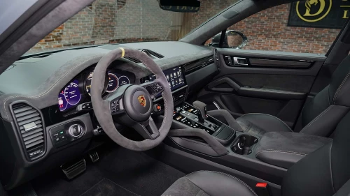 2023 Porsche Cayenne Turbo GT Coupe Arctic Grey Exterior