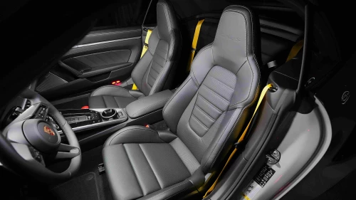 2024 Porsche 911 Turbo S Cabriolet, Crayon Exterior Black Interior