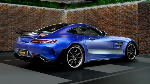2019 Mercedes-Benz AMG GT R Pro (1 of 750): Track-Ready, Blue Exterior/ Black Interior