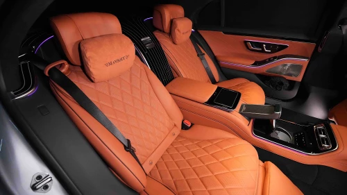 2023 Mercedes-Mansory S 500: Massage Seats, Silver Exterior 