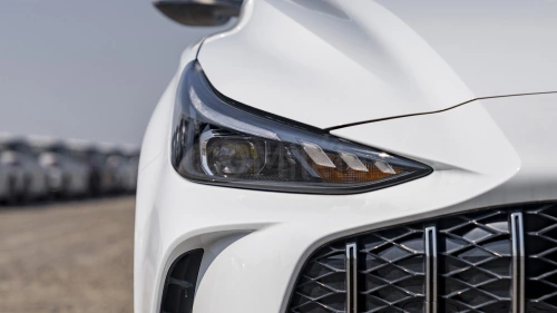  MG 5 1.5L 2025 MODEL YEAR WHITE COLOR EXTERIOR