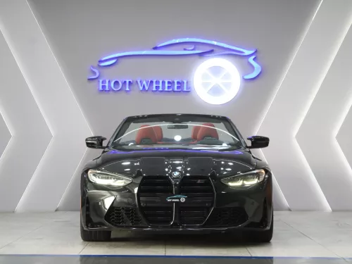 2022  BMW M4 COMPETITION, V6 SOFT-TOP CONVERTIBLE, BLACK COLOR EXTERIOR