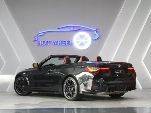 2022  BMW M4 COMPETITION, V6 SOFT-TOP CONVERTIBLE, BLACK COLOR EXTERIOR