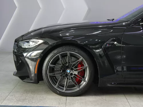 2022  BMW M4 COMPETITION, V6 SOFT-TOP CONVERTIBLE, BLACK COLOR EXTERIOR