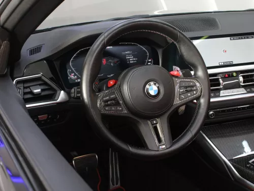 2022  BMW M4 COMPETITION, V6 SOFT-TOP CONVERTIBLE, BLACK COLOR EXTERIOR