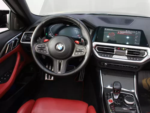 2022  BMW M4 COMPETITION, V6 SOFT-TOP CONVERTIBLE, BLACK COLOR EXTERIOR