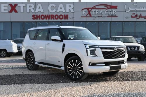 Nissan Patrol LE Platinum 3.5TT, 2026 Model Year, White Color