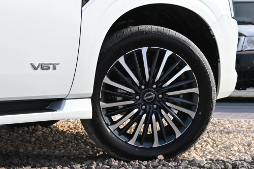 Nissan Patrol LE Platinum 3.5TT, 2026 Model Year, White Color